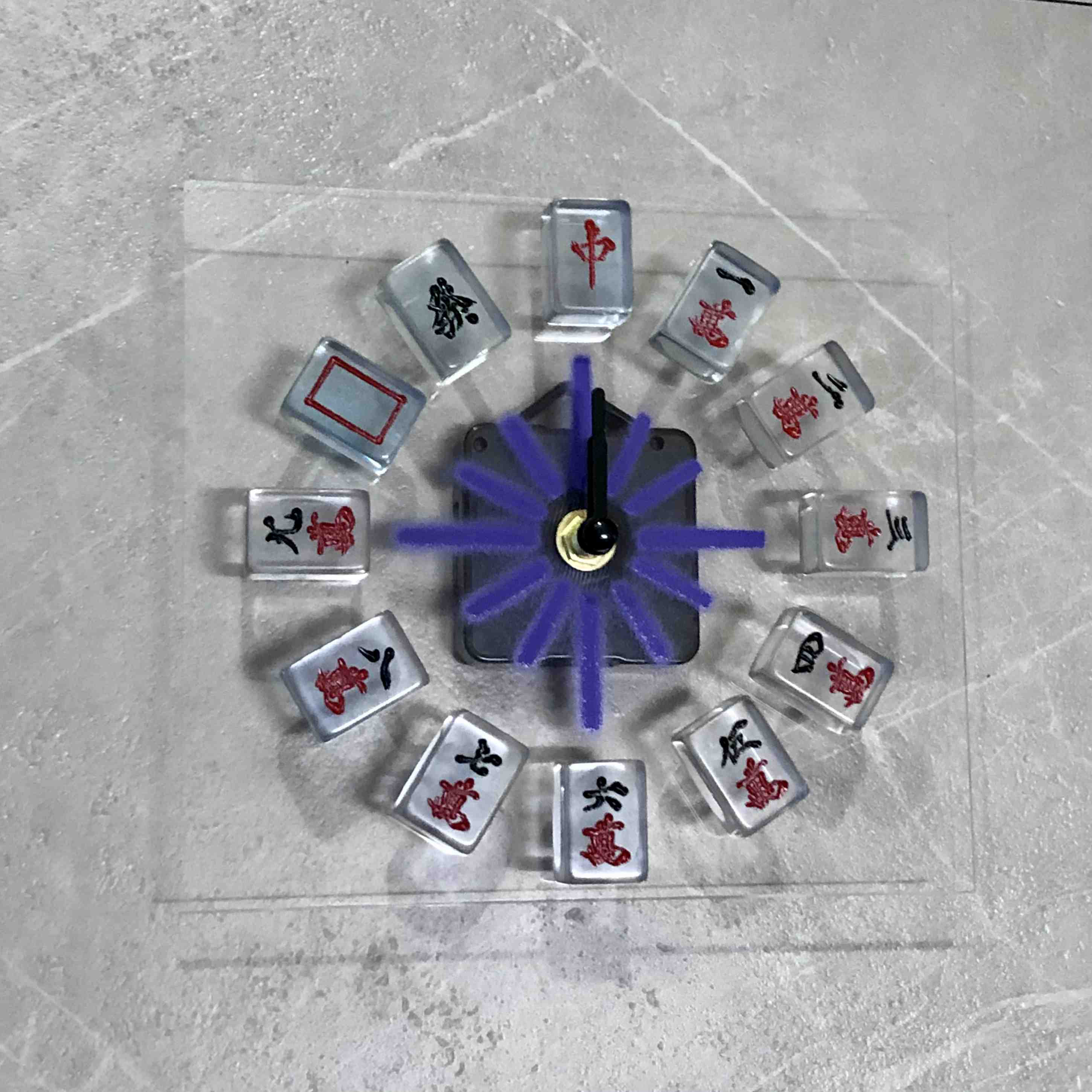 アクリル置き時計 【激レア！】まいてつ