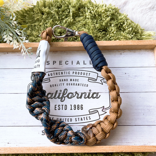 パラコード✶スマホストラップ✶ショート手首用✶ハンドストラップ