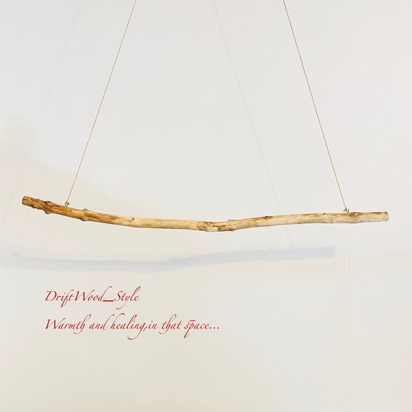 流木インテリア シンプルで真っすぐな大型流木のハンガーラック 北欧 衣装掛 ハンギング 吊り下げ ハンガーポール N16 7枚目の画像