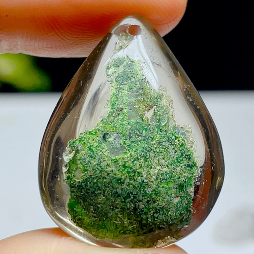 高品質】 ガーデンクォーツ 庭園水晶 幽霊水晶 ペンダント