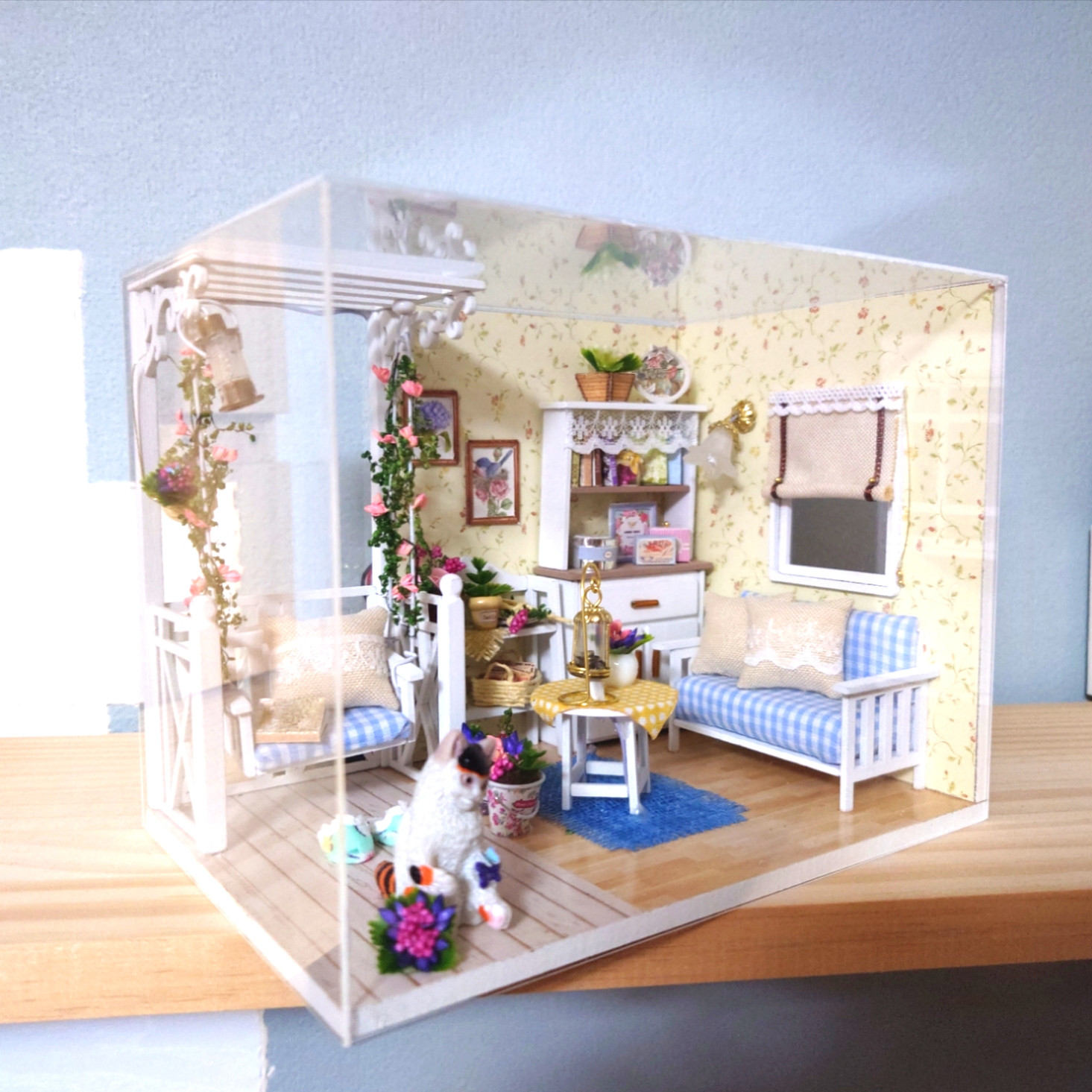 ミニチュアドールハウス『子猫の日記』 その他置物 coharu 通販
