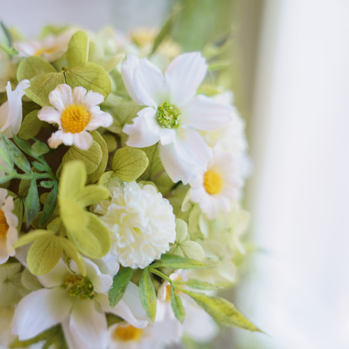 リンネル掲載商品】ナチュラルガーデン・トピアリー 花材MIX