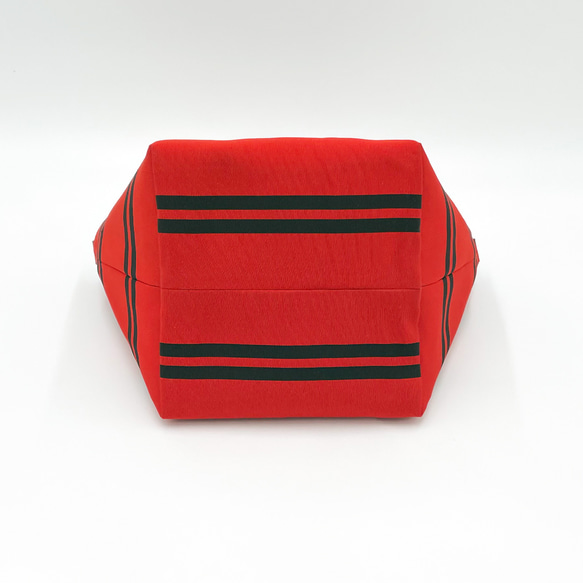 《帯リメイク》帯バッグヨコ（持ち手レザー） 6枚目の画像