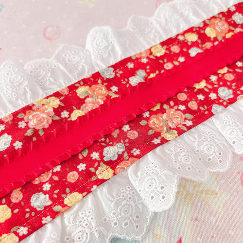 ヘッドドレス 薔薇園でつかまえて ローズ 花柄 ヘッドドレス