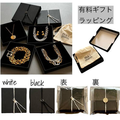 サージカルステンレス 選べる チャーム ネックレス セット