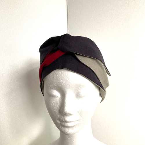 リバーシブルリボンターバン