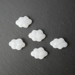 白い雲のタックピン（ツヤあり 不透明タイプ） 10枚目の画像