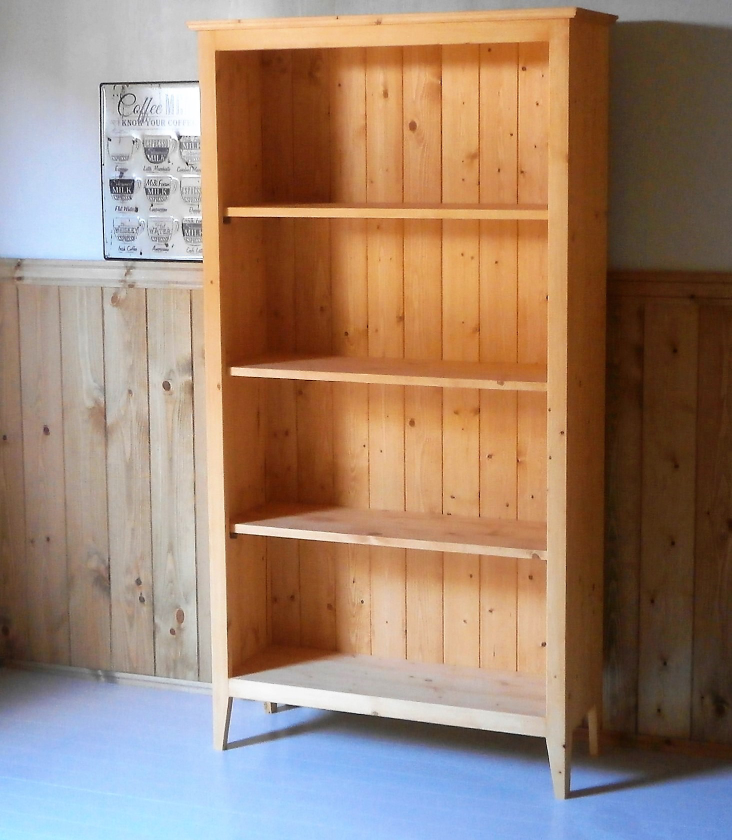 希少品‼️RUSTIC TWENTY SEVENパイン材の書棚　本棚 ラスティックパイン パイン材 ブックシェルフ|インテリア