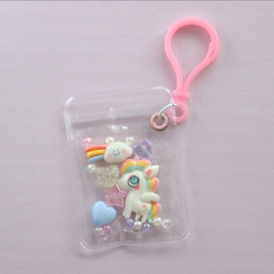 キャベツ人形 ゆめかわユニコーンじゃらじゃらキーホルダー