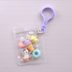 moonさま専用♡じゃらじゃらキーホルダーバッグ　キャンディひよこ 96501d08ec763b45baffb1dfe2e26b