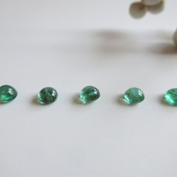 【五月誕生石】5毫米美麗「祖母綠」戒指 第8張的照片