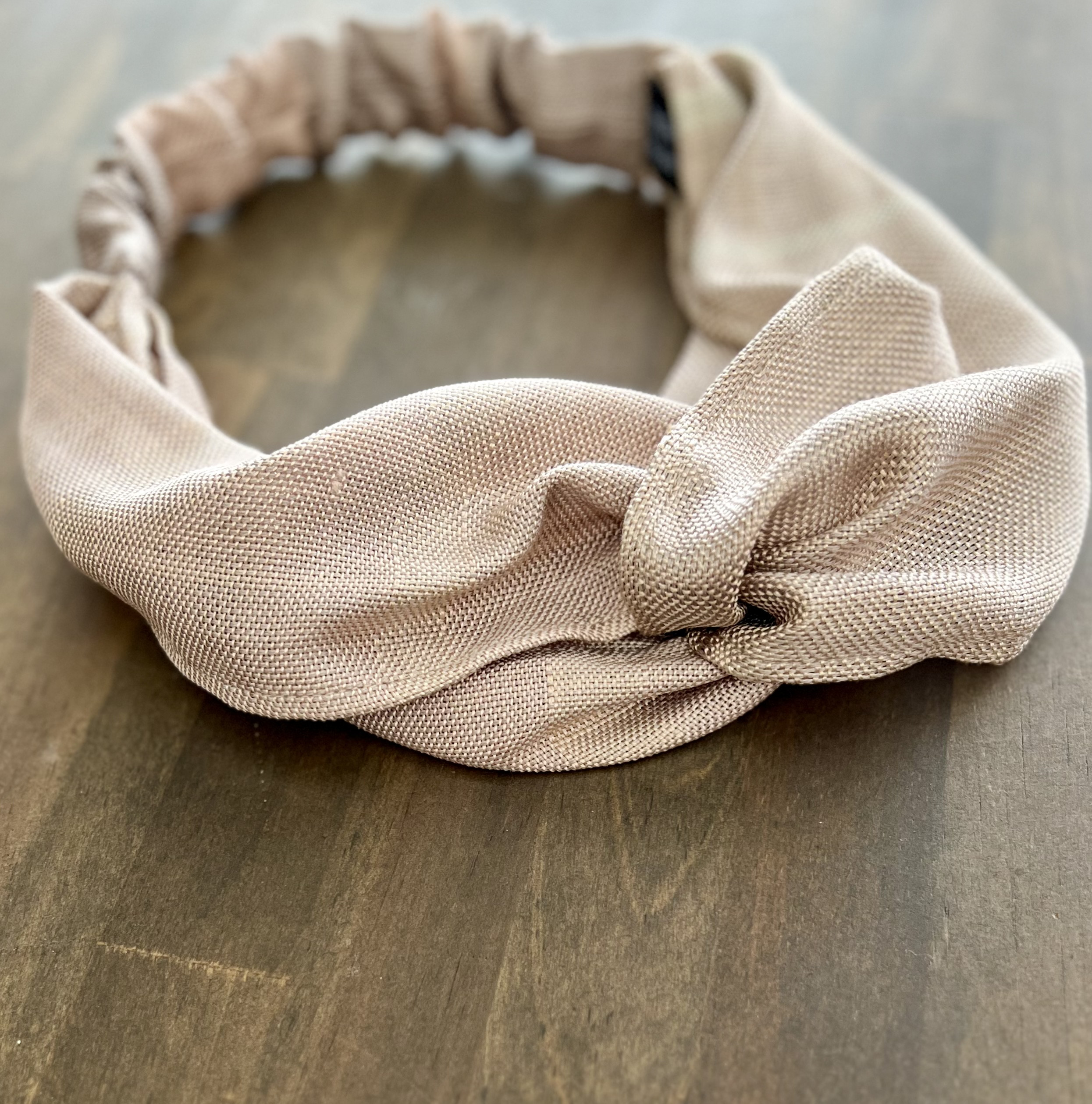 岡谷シルクのヘアーターバン