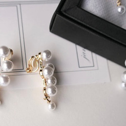 パールイヤリング
K18アコヤパール6mm
メレダイヤ S426 ハレの日 ランダムパールイヤリング セレモニー 卒業式・入学式