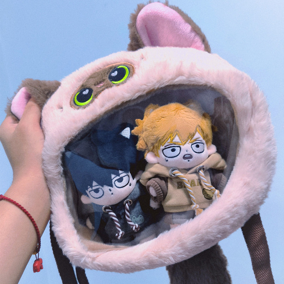 着せ替えぬいぐるみバッグ ぬいぐるみ外連れ 動物柄バッグ 9種類