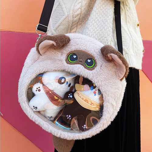 着せ替えぬいぐるみバッグ ぬいぐるみ外連れ 動物柄バッグ 9種類