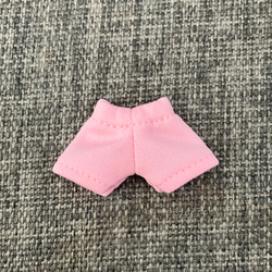 オビツ11 ジャージ素材のshort pants pink 1枚目の画像