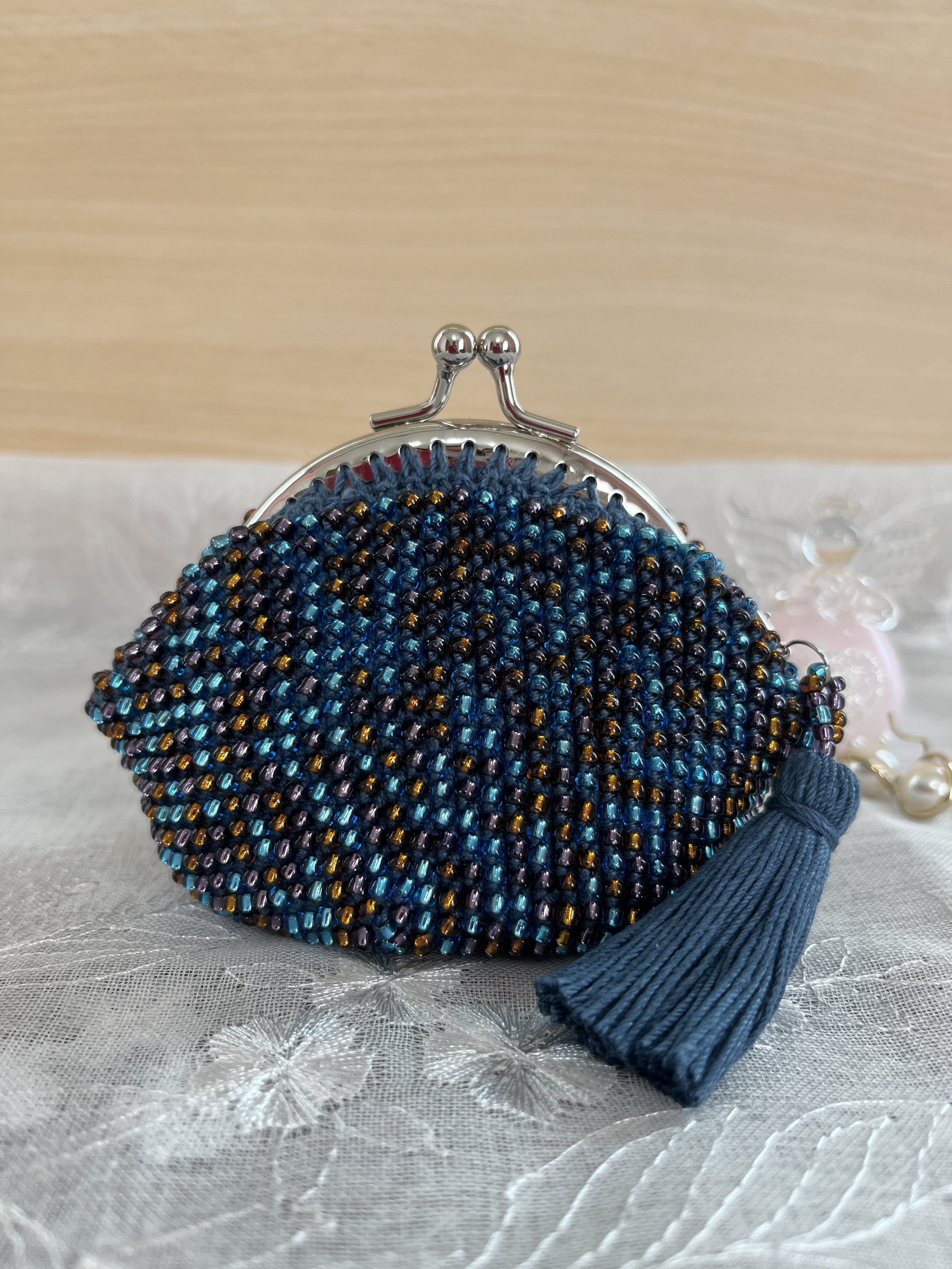 セイルウインドウ ページ☆ビーズがま口ハンドメイド☆がま口ポーチ☆ ビーズがま口ハンドメイド☆がま口ポーチ