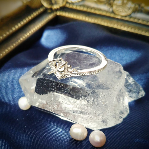 リング空枠S925 4mmラウンド エフィ その他素材 れび 通販 17078422