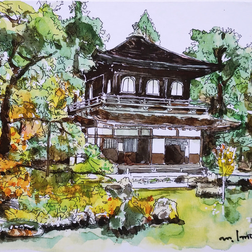 桜と蝶の水彩画原画絵画風景画 ややこしい 桜と蝶の水彩画原画絵画風景画 ややこしい