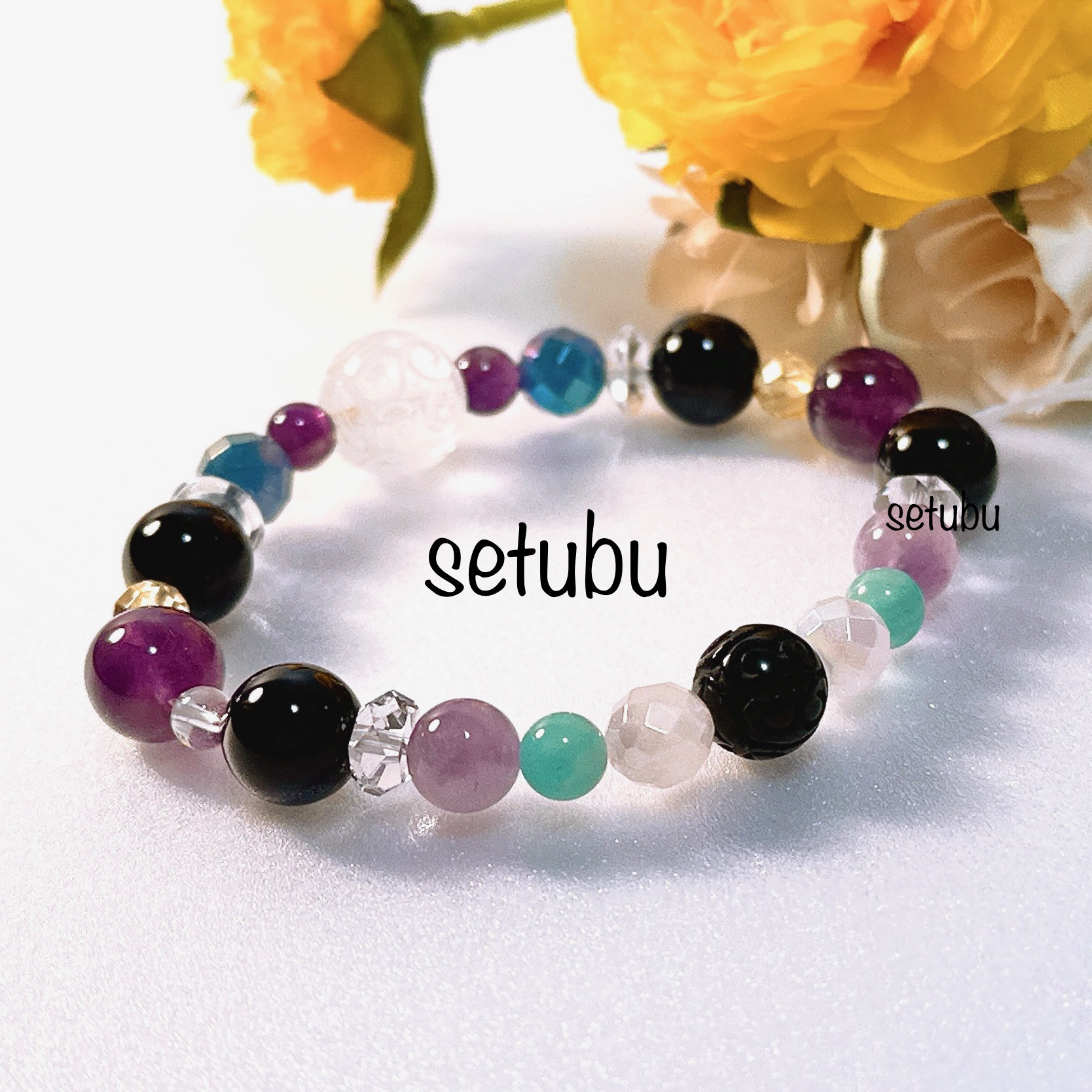 【オリジナル品】お守り、幸運引き寄せブレスレット