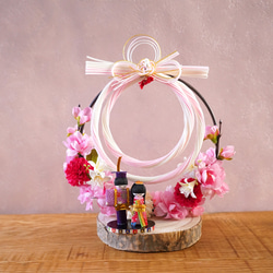 そろろん♡ひな祭り♡桜♡フラワーリース 桜リース さくら ひな祭り ピンク 玄関リース 桃の節句 フラワー