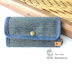 J*^様 デニムリメイク　ウォレットショルダー　スマホショルダー　長財布　薄デニ 10) ウォレット ショルダー お財布ショルダー デニムリメイク