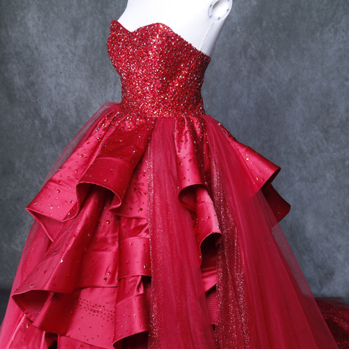 ☆IntheMOODパーティードレス　青紫ラメ、水色とピンク・チュール地 ☆IntheMOODパーティードレス 青紫ラメ、水色とピンク・チュール