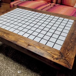 【1年中使えるタイルテーブル】1年中使える！　タイル　こたつテーブル　　昭和レトロ　こたつ 5枚目の画像