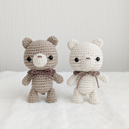 あみぐるみ 【Blid series】受注制作品 パンダ うさぎ くま