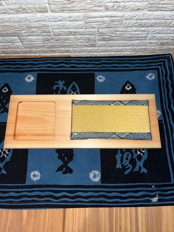 木製トレー　畳付き 4枚目の画像