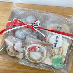 【2024】お年賀ギフト・アイシングクッキー焼菓子 1枚目の画像