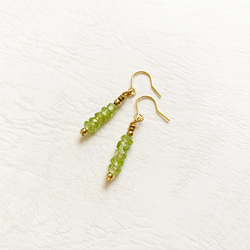 .·˖*✩⡱ ペリドット ピアス / Peridot Pierce 5枚目の画像