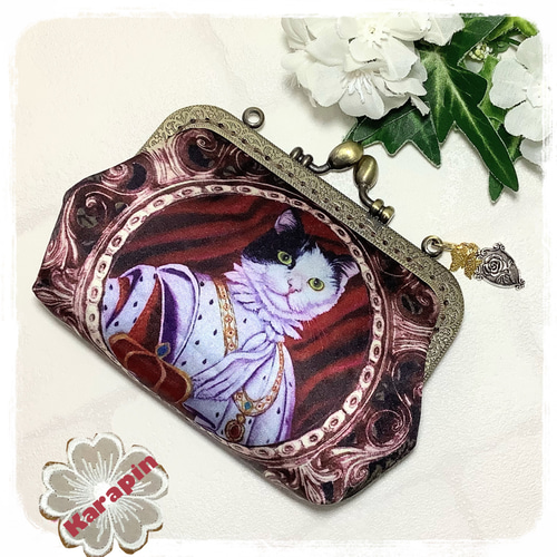 猫好きさんに】猫貴族肖像画アンティークヴィクトリアン