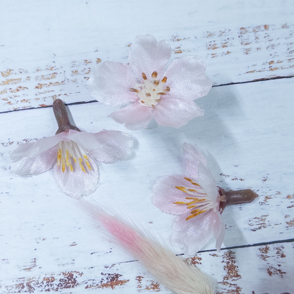 [送料無料]プリザの花箱✿Sakura 花材セット 詰め合わせ プリザーブドフラワー ドライフラワー 5枚目の画像