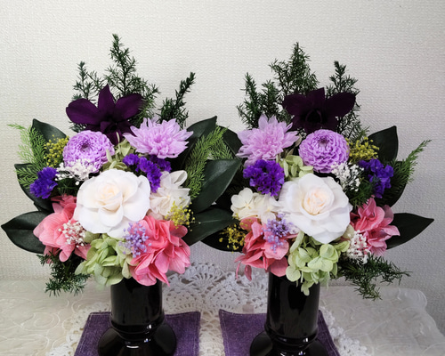一対仏花プリザーブドフラワーお手入れ不要 一対仏花プリザーブドフラワーお手入れ不要 プリザーブドフラワー