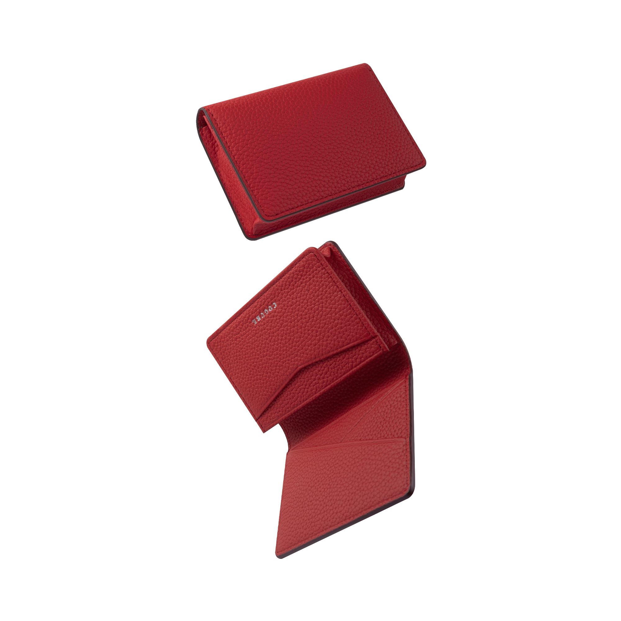 カードケース 名刺入れ 大容量 <COPCC50> レッド