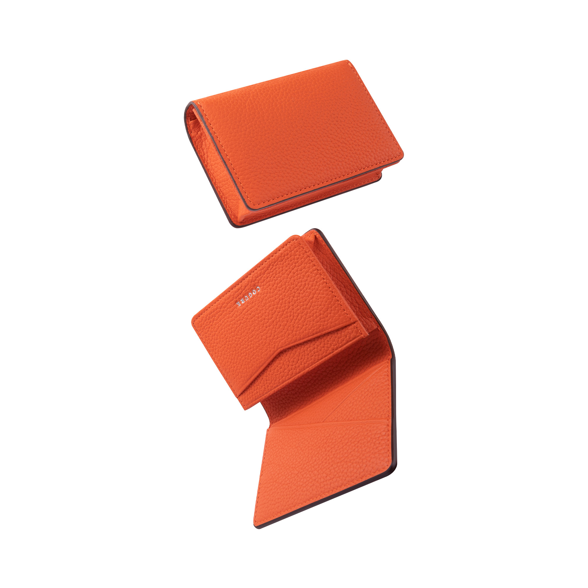 カードケース 名刺入れ 大容量 <COPCC50> オレンジ