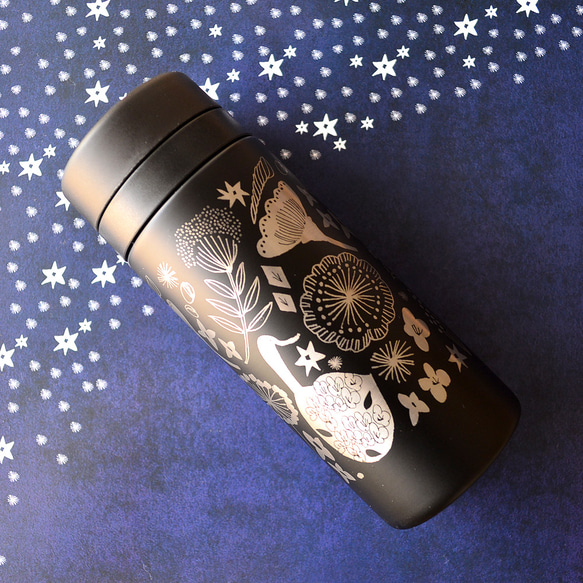 starry night サーモ ステンレスボトル200ml 2枚目の画像