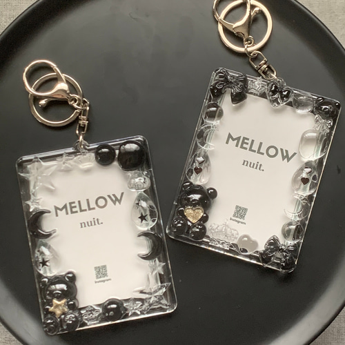 B8トレカキーホルダー】再販 硬質ケース 『 melt 』silver star
