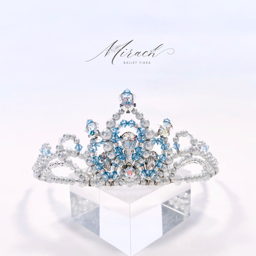 完成品］フロリナ王女のクラウン型バレエティアラ ヘッドドレス