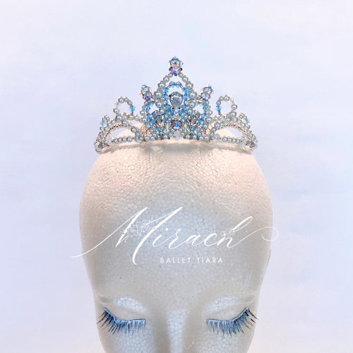 完成品］フロリナ王女のクラウン型バレエティアラ ヘッドドレス