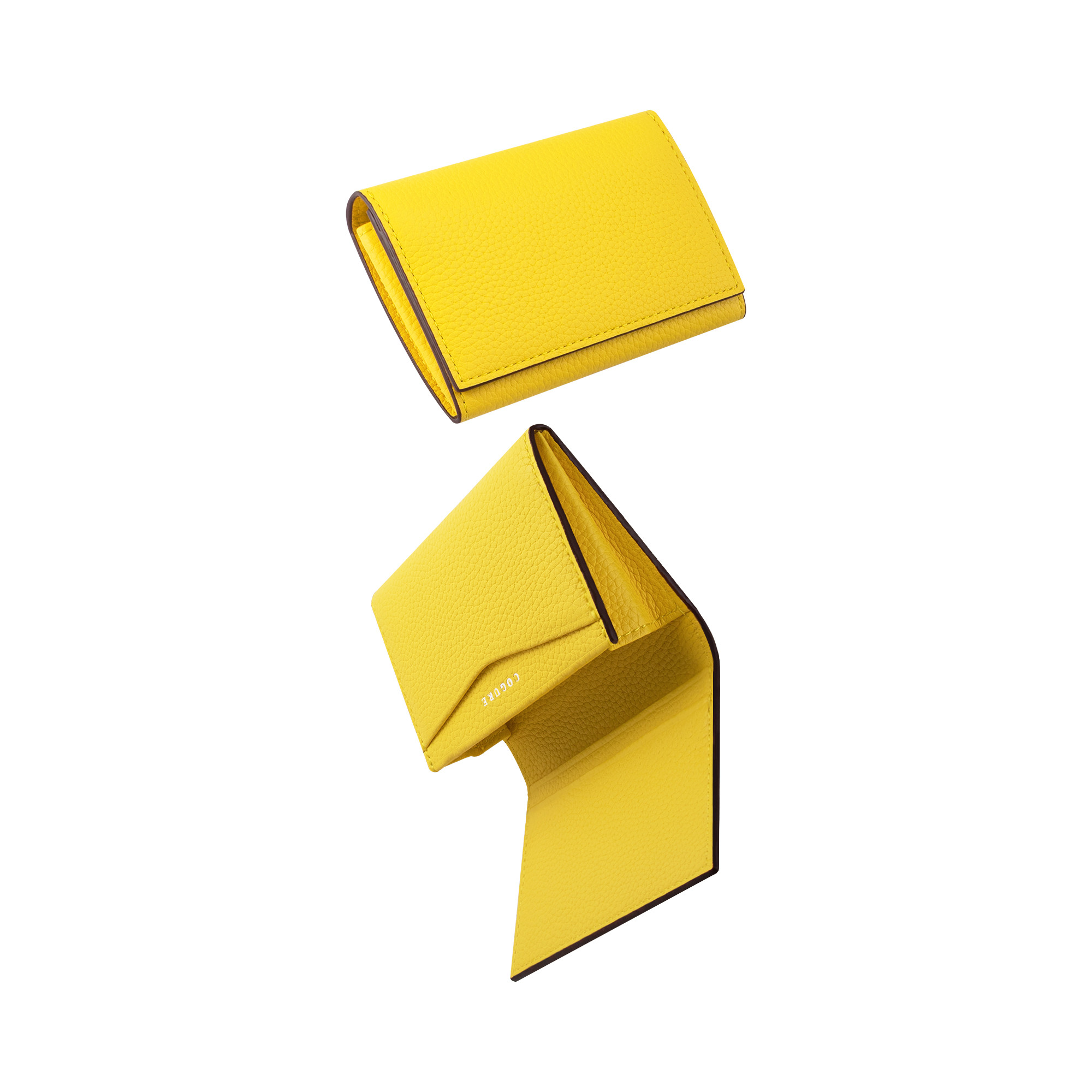 カードケース 名刺入れ 大容量 <COPCC5024> イエロー