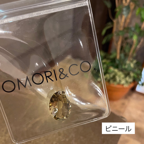 大森水晶 水晶ペンダントトップ K18、水晶ハートペンダントトップ No.22739 | OMORI&CO.