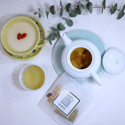 オーガニック薬膳茶 五色茶 WHITE　白　楽膳カフェオリジナル　風邪や感染予防 2枚目の画像