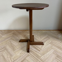木製サイドテーブル 4枚目の画像
