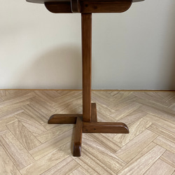 木製サイドテーブル 6枚目の画像
