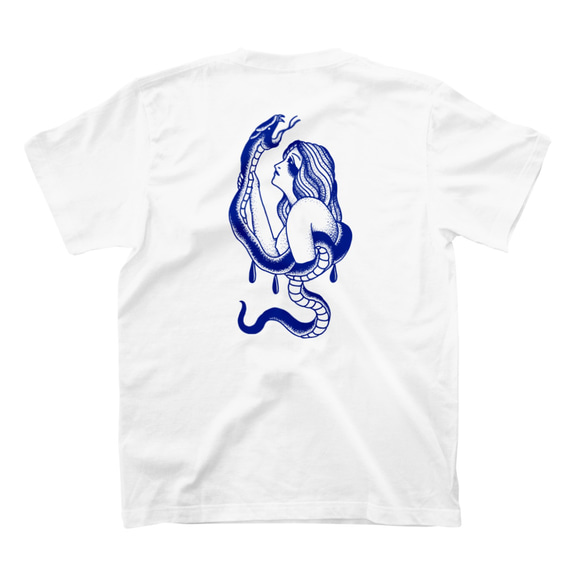 ASW BLUE SNAKE Tee 1枚目の画像