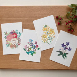12ヶ月の花のカード’24 3枚目の画像