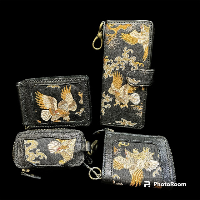 西陣織＆本革ノート型ケース