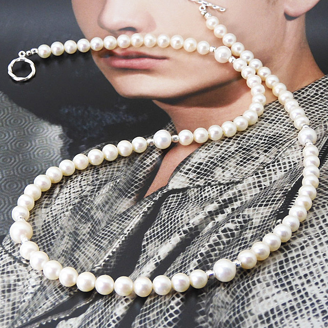 sv925＊淡水パール ネックレス　I-01